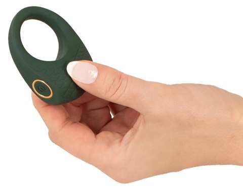 Emerald Love Luxurious Vibro Ring - silikonowy pierścień z 10 trybami Emerald Love Luxurious Vibro Ring - silikonowy pierścień z 10 trybami
