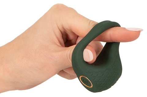 Emerald Love Luxurious Vibro Ring - silikonowy pierścień z 10 trybami Emerald Love Luxurious Vibro Ring - silikonowy pierścień z 10 trybami