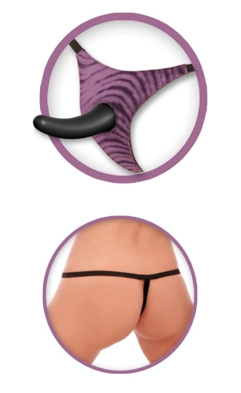 Fetish Fantasy Series Zestaw Strap-On z Wibracją 13 cm Czarny Fetish Fantasy Series Zestaw Strap-On z Wibracją 13 cm Czarny