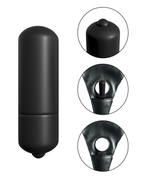 Fetish Fantasy Series Zestaw Strap-On z Wibracją 13 cm Czarny Fetish Fantasy Series Zestaw Strap-On z Wibracją 13 cm Czarny