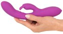 Javida Thumping Rabbit Vibrato silikonowy model z pulsacją 23,3 cm fioletowy