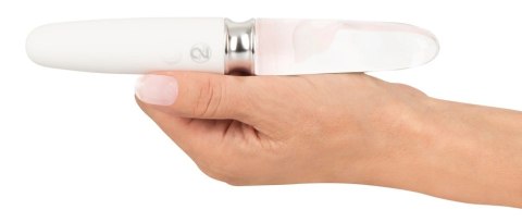 Liaison Glass Vibrator 3 - dwustronny masażer LED szkło i silikon 17,7 cm Liaison Glass Vibrator 3 - dwustronny masażer LED szkło i silikon 17,7 cm