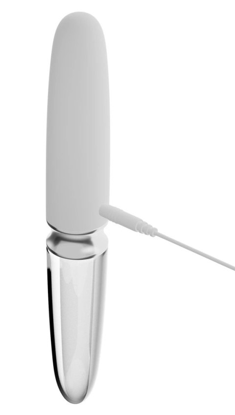Liaison Glass Vibrator 3 - dwustronny masażer LED szkło i silikon 17,7 cm Liaison Glass Vibrator 3 - dwustronny masażer LED szkło i silikon 17,7 cm