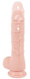 Medical Silicone RC Vibrator 21cm - obracający się, wodoodporny, silikon