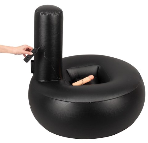 NMC Vibrating Lust Thruster poduszka pneumatyczna czarna z pilotem NMC Vibrating Lust Thruster poduszka pneumatyczna czarna z pilotem