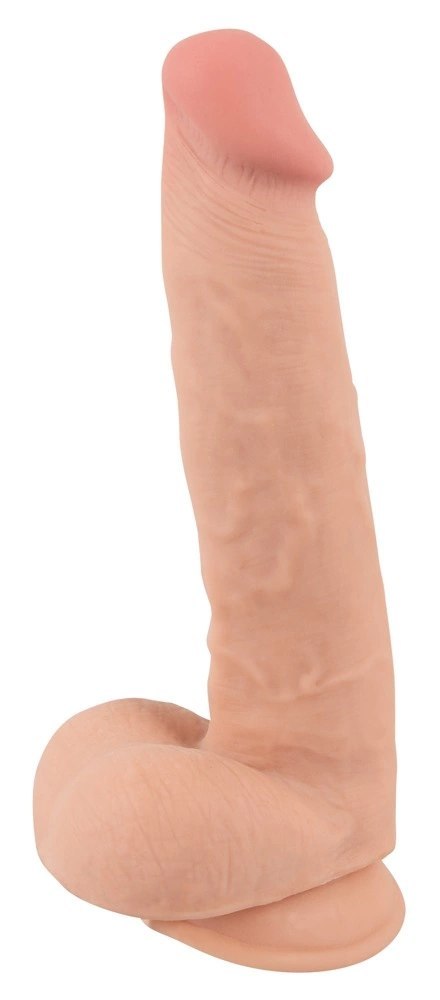 Nature Skin Model L Elastyczne Dildo 24,7 cm z Ruchomą Powłoką TPE Nature Skin Model L Elastyczne Dildo 24,7 cm z Ruchomą Powłoką TPE