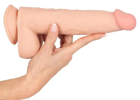 Nature Skin Model L Elastyczne Dildo 24,7 cm z Ruchomą Powłoką TPE Nature Skin Model L Elastyczne Dildo 24,7 cm z Ruchomą Powłoką TPE
