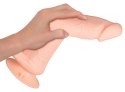 Nature Skin Model RC 20,8 cm - Anatomiczny wibrator z pilotem, elastyczny
