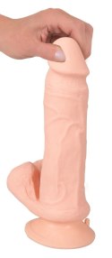 Nature Skin Model RC 20,8 cm - Anatomiczny wibrator z pilotem, elastyczny