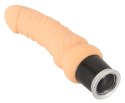 Nature Skin Wibrator 20 cm TPR wielofunkcyjny, elastyczny beżowy