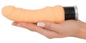 Nature Skin Wibrator 20 cm TPR wielofunkcyjny, elastyczny beżowy