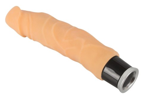 Nature Skin model 557912 - elastyczny masażer z powierzchnią żyłkowaną, cielisty 23 cm Nature Skin model 557912 - elastyczny masażer z powierzchnią żyłkowaną, cielisty 23 cm
