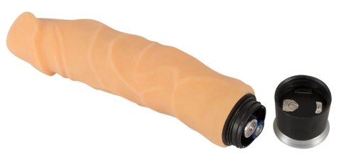 Nature Skin model 557912 - elastyczny masażer z powierzchnią żyłkowaną, cielisty 23 cm Nature Skin model 557912 - elastyczny masażer z powierzchnią żyłkowaną, cielisty 23 cm