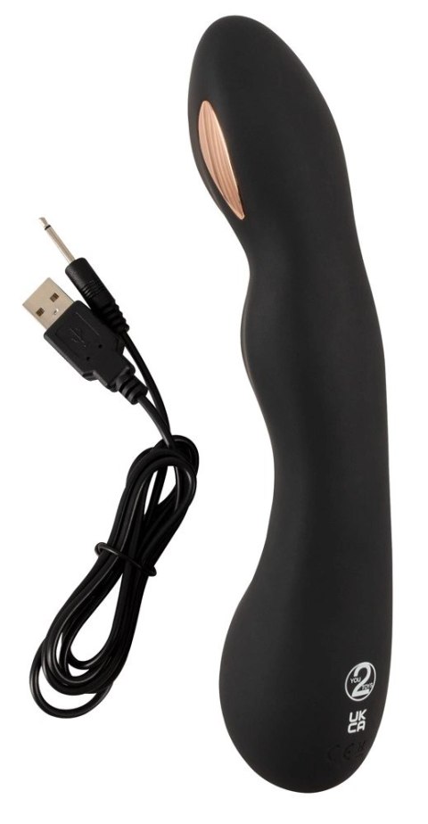 XOUXOU JOLT Vibrator Model G z Elektrostymulacją, Wodoodporny, 20,2 cm XOUXOU JOLT Vibrator Model G z Elektrostymulacją, Wodoodporny, 20,2 cm