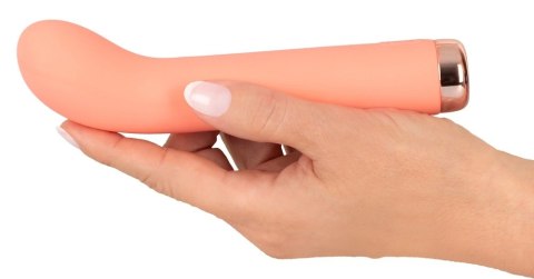Peachy Mini G-Spot Wibrator USB, silikonowy, pomarańczowy, 16,5 cm Peachy Mini G-Spot Wibrator USB, silikonowy, pomarańczowy, 16,5 cm
