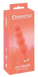 Peachy Mini Wibrator Koralikowy 10 Trybow Wibracji Pomarańczowy 16,5 cm