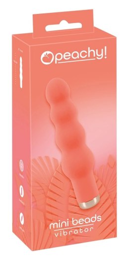 Peachy Mini Wibrator Koralikowy 10 Trybow Wibracji Pomarańczowy 16,5 cm