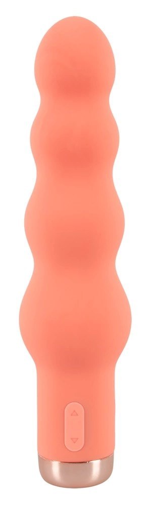 Peachy Mini Wibrator Koralikowy 10 Trybow Wibracji Pomarańczowy 16,5 cm Peachy Mini Wibrator Koralikowy 10 Trybow Wibracji Pomarańczowy 16,5 cm