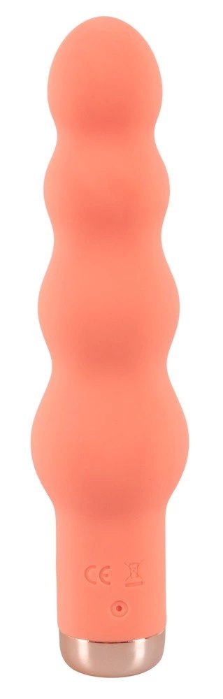 Peachy Mini Wibrator Koralikowy 10 Trybow Wibracji Pomarańczowy 16,5 cm Peachy Mini Wibrator Koralikowy 10 Trybow Wibracji Pomarańczowy 16,5 cm