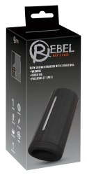 Rebel Handy Blow Job Model z 2 silnikami i funkcją podgrzewania, czarny