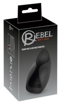 Rebel Intimate System czarny - urządzenie z 10 trybami wibracji 13 cm