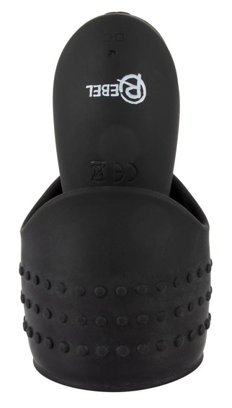Rebel Model Intymny Czarny 10 Trybow + 3 Wkładki Rozszerzające Rebel Model Intymny Czarny 10 Trybow + 3 Wkładki Rozszerzające