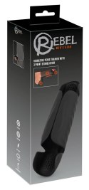 Rebel Penis Trainer 3-punktowy - Intymny trenażer z 3 silnikami, silikon