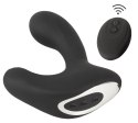 Rebel RC Butt Plug silikonowy, 3 funkcje, z pilotem, czarny, 14,2 cm