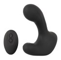 Rebel RC Butt Plug silikonowy, 3 funkcje, z pilotem, czarny, 14,2 cm