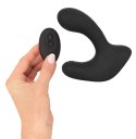 Rebel RC Butt Plug silikonowy, 3 funkcje, z pilotem, czarny, 14,2 cm
