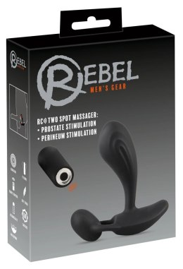 Rebel RC Two Spot Massager silikonowy masażer z pilotem, 11 cm