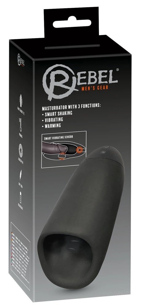 Rebel Smart Shaking - urządzenie intymne z 3 funkcjami, podgrzewane Rebel Smart Shaking - urządzenie intymne z 3 funkcjami, podgrzewane