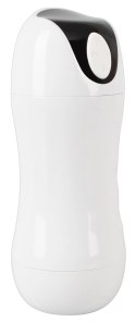 Stroker Model Dual White - System Ssania i Wibracji, 21 cm