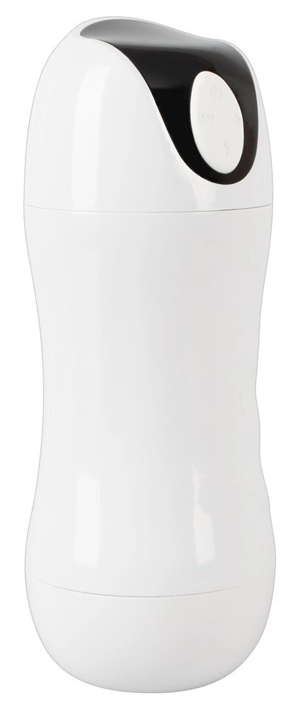 Stroker Model Dual White - System Ssania i Wibracji, 21 cm Stroker Model Dual White - System Ssania i Wibracji, 21 cm