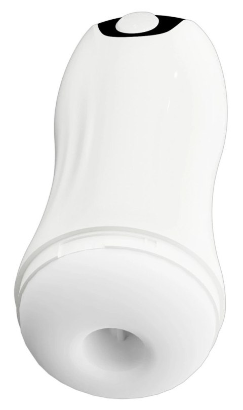 Stroker Model Dual White - System Ssania i Wibracji, 21 cm Stroker Model Dual White - System Ssania i Wibracji, 21 cm
