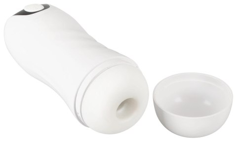 Stroker Model Dual White - System Ssania i Wibracji, 21 cm Stroker Model Dual White - System Ssania i Wibracji, 21 cm