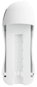Stroker Model Dual White - System Ssania i Wibracji, 21 cm