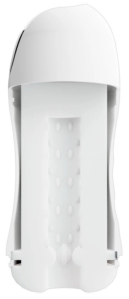 Stroker Model Dual White - System Ssania i Wibracji, 21 cm Stroker Model Dual White - System Ssania i Wibracji, 21 cm