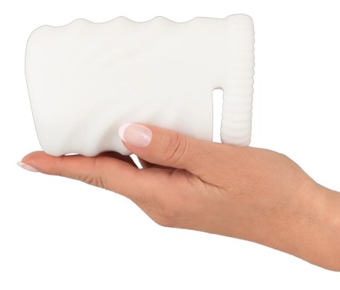 Stroker Super Soft Biały - System masażu intymnego z wibracjami i pierścieniem Stroker Super Soft Biały - System masażu intymnego z wibracjami i pierścieniem