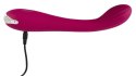 Sweet Smile G-Spot Violet - Wibrator zakrzywiony, 12 trybow, 20 cm