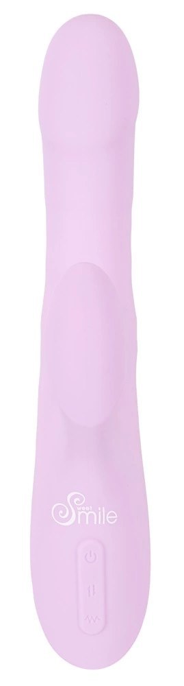 Sweet Smile Pearl Vibrator model pchający, 10 trybow, silikonowy 23 cm Sweet Smile Pearl Vibrator model pchający, 10 trybow, silikonowy 23 cm