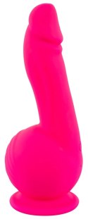 Sweet Smile Powerful Vibrator 19 cm przyssawka, silikon rożowy