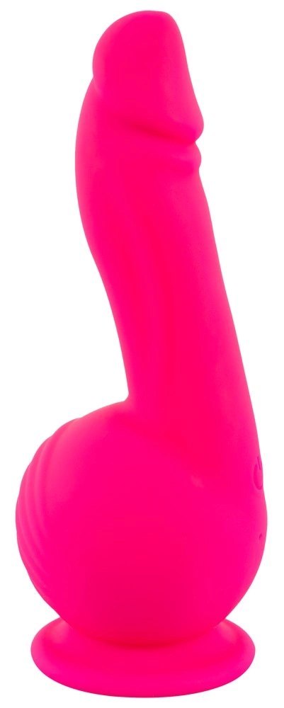 Sweet Smile Powerful Vibrator 19 cm przyssawka, silikon rożowy Sweet Smile Powerful Vibrator 19 cm przyssawka, silikon rożowy