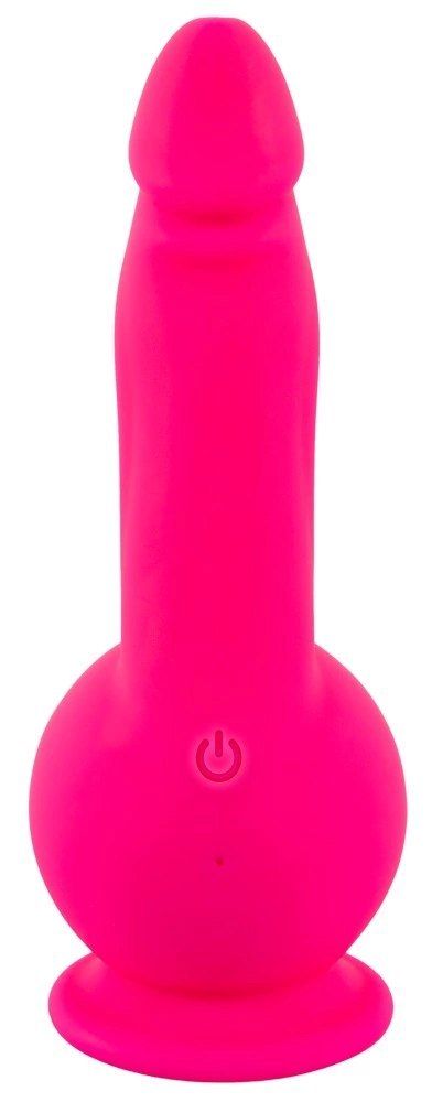 Sweet Smile Powerful Vibrator 19 cm przyssawka, silikon rożowy Sweet Smile Powerful Vibrator 19 cm przyssawka, silikon rożowy
