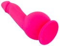 Sweet Smile Powerful Vibrator 19 cm przyssawka, silikon rożowy