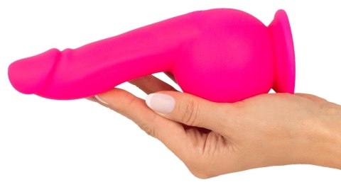 Sweet Smile Powerful Vibrator 19 cm przyssawka, silikon rożowy Sweet Smile Powerful Vibrator 19 cm przyssawka, silikon rożowy