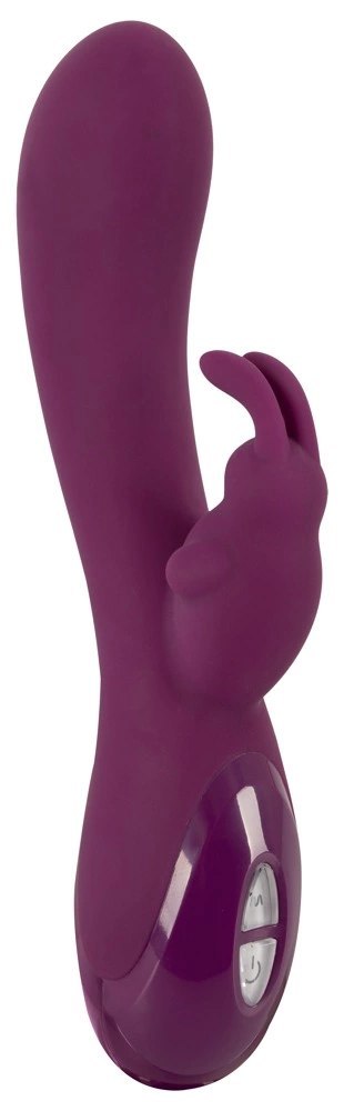Sweet Smile Rabbit Vibe Violet - wielofunkcyjny model punktu G, 21,4 cm Sweet Smile Rabbit Vibe Violet - wielofunkcyjny model punktu G, 21,4 cm