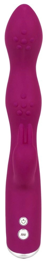 Sweet Smile Rabbit Violet system podwojnej stymulacji A&G, 23,6 cm Sweet Smile Rabbit Violet system podwojnej stymulacji A&G, 23,6 cm