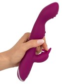 Sweet Smile Rabbit Violet system podwojnej stymulacji A&G, 23,6 cm