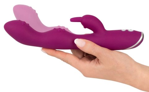 Sweet Smile Rabbit Violet system podwojnej stymulacji A&G, 23,6 cm Sweet Smile Rabbit Violet system podwojnej stymulacji A&G, 23,6 cm